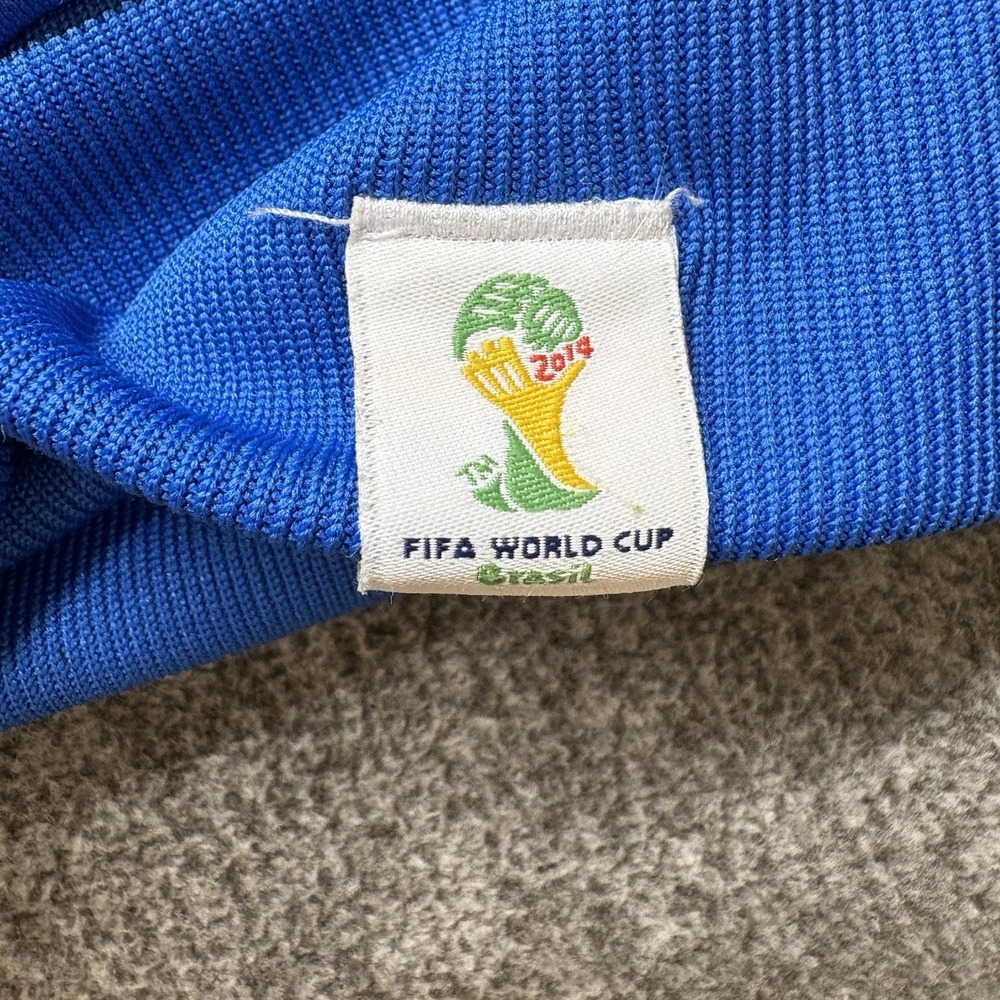 Adidas 2014 FIFA World Cup Italy Track Jacket Mens Medium Soccer Football Italia - Picture 10 of 16